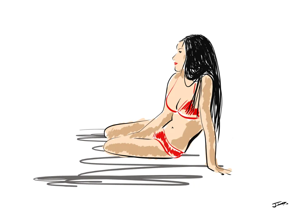 red girl