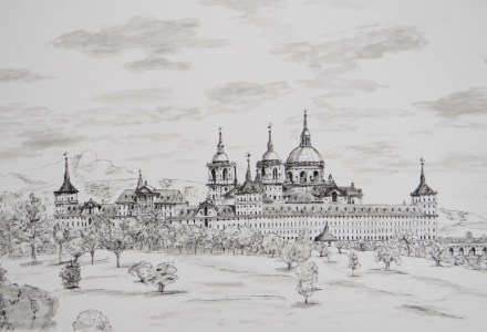 El Monasterio desde La Casita del Principe