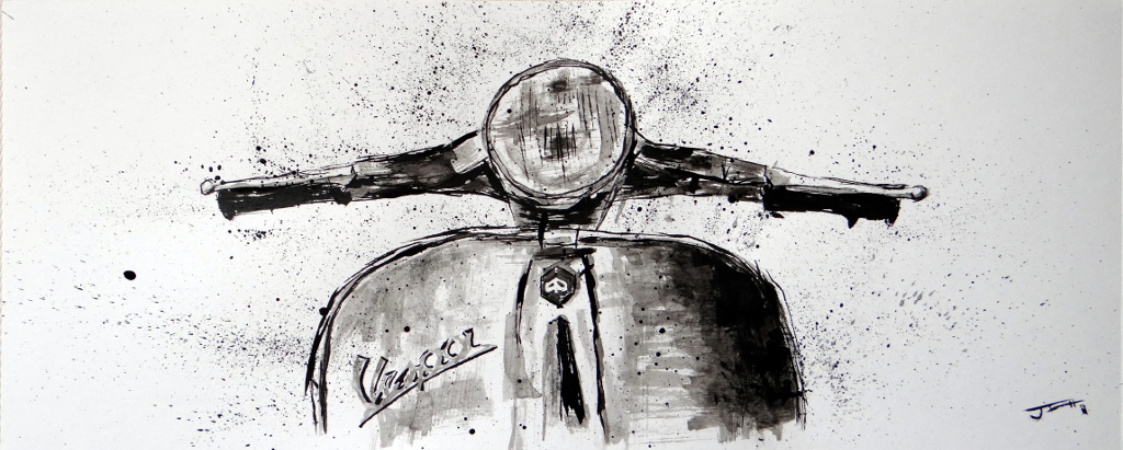 Frontal de Vespa
