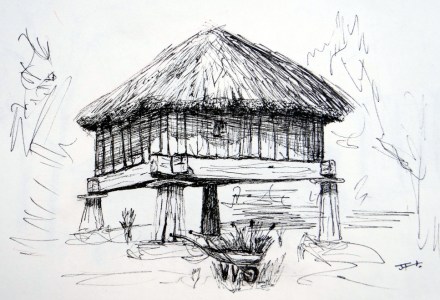 Rincones de Tejeira. Hórreo de Abilio