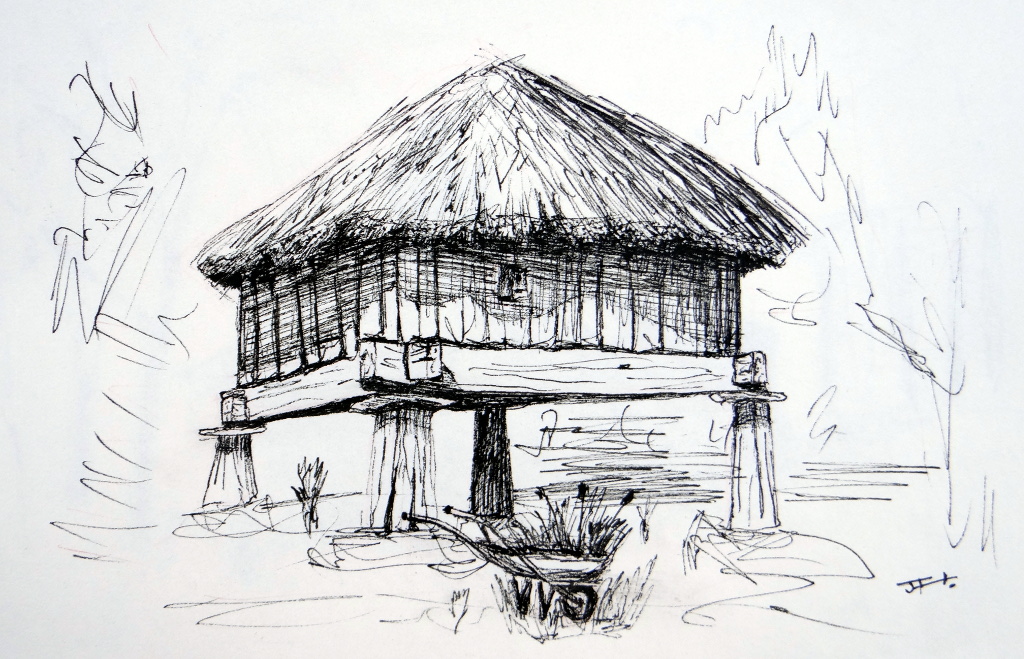 Rincones de Tejeira. Hórreo de Abilio