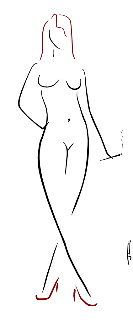 La mujer del cigarro