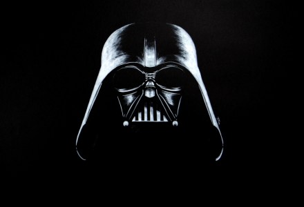 Dark Vader (Black & White)