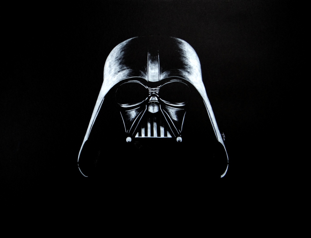 Dark Vader (Black & White)