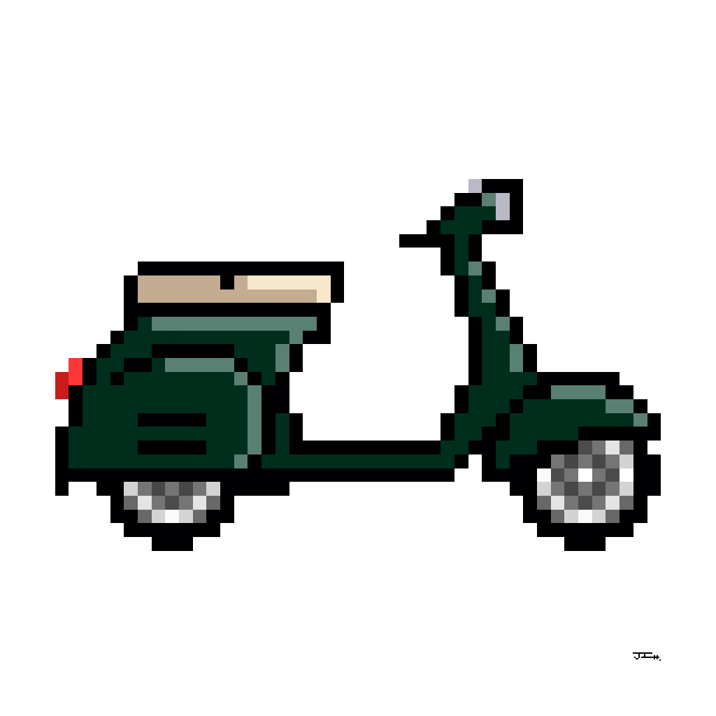 Vespa pixel art