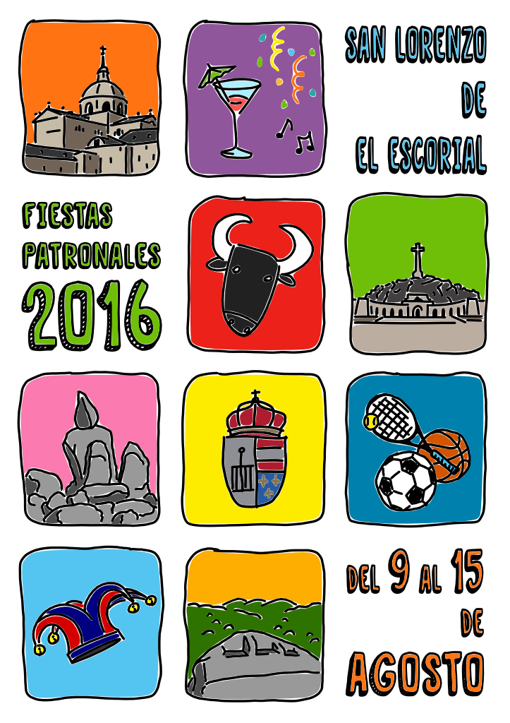 Propuesta cartel fiestas de San Lorenzo 2016
